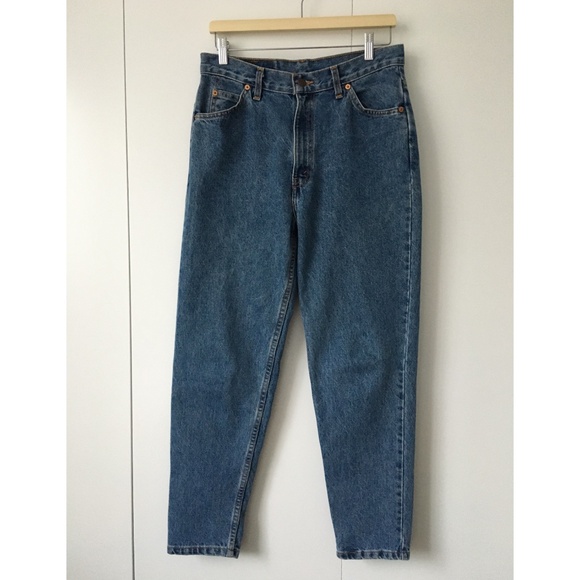 Vintage Womens Levi Strauss & Co. 80LPORG1 Orange Tab Jean Size 12 - Picture 1 of 9